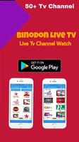 Binodon Live TV پوسٹر