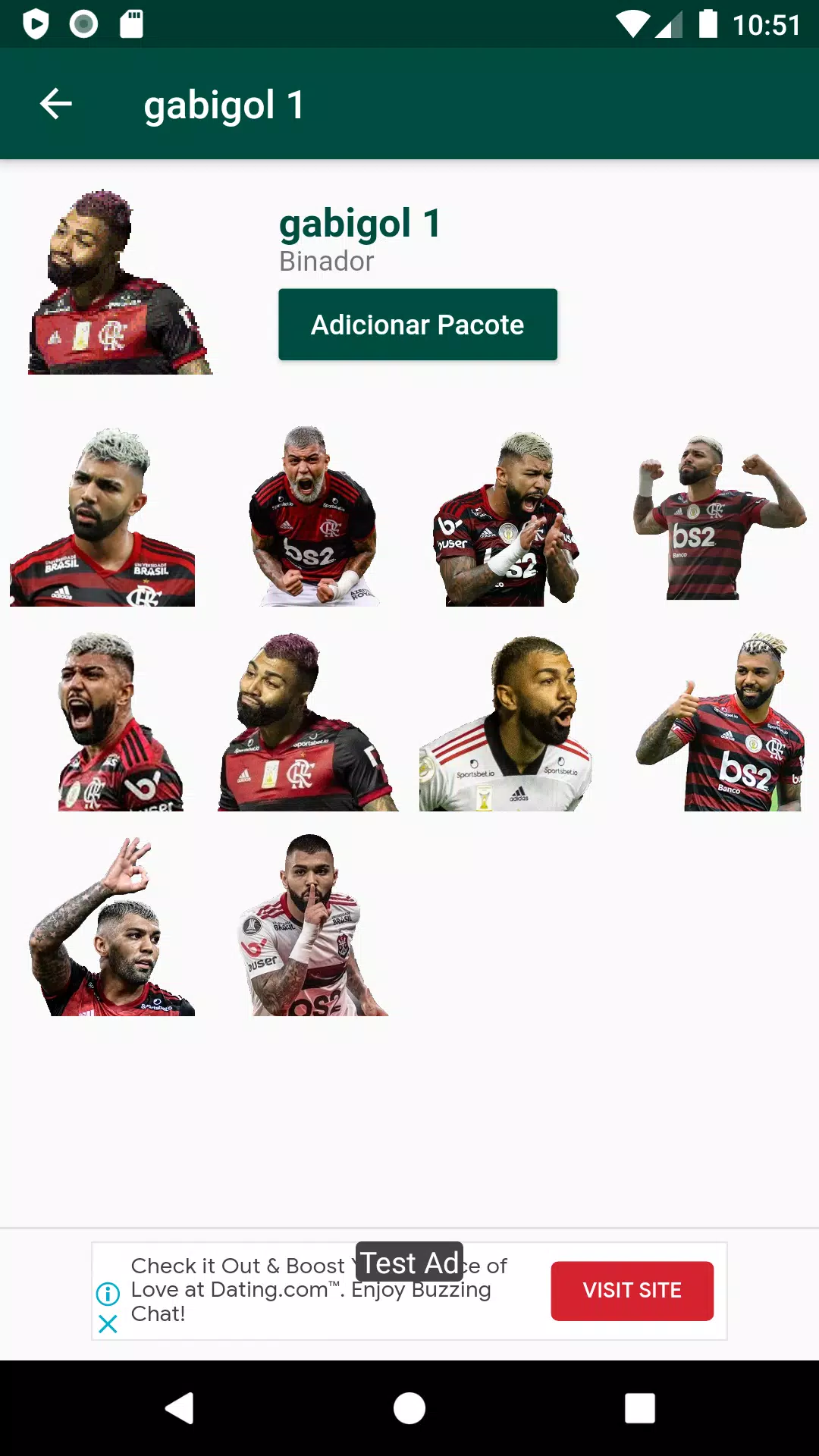 Figurinhas do Flamengo para WhatsApp: veja cinco apps com emojis