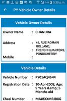 PY Vehicle Owner Details स्क्रीनशॉट 1