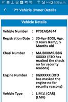 PY Vehicle Owner Details syot layar 2