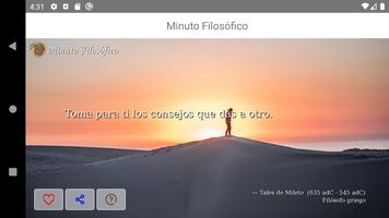 Minuto filosófico ảnh chụp màn hình 1