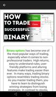 Binary Options Strategy تصوير الشاشة 2