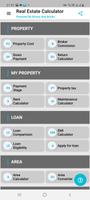 Real Estate Calculator Plakat