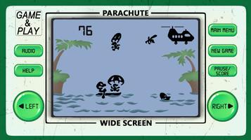 PARACHUTE: 80s arcade games screenshot 1