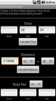 Running Calculator Plakat