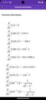 Calculus Formulas ảnh chụp màn hình 2