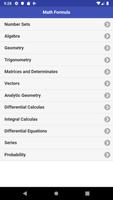 Math Formulas and Equations Plakat