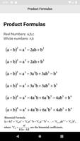Math Formulas ảnh chụp màn hình 1