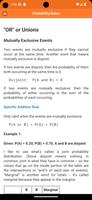 Probability and Statistics Screenshot 3