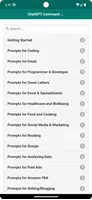 Command Prompts for ChatGPT screenshot 2