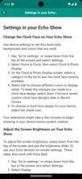 User guide for Echo Show imagem de tela 2