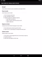 Guide for Galaxy Watch Active screenshot 4
