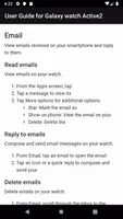 Guide for Galaxy Watch Active screenshot 2