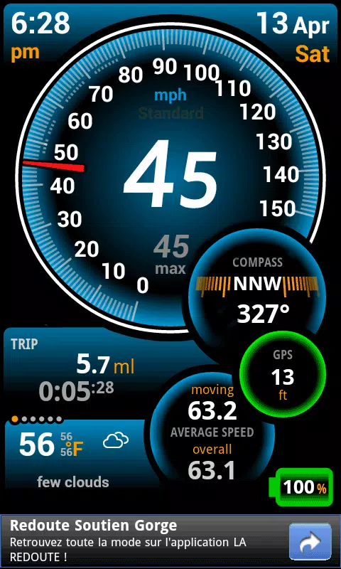 Aplikasi Speedometer Android Untuk Kendaraan Ulysse Speedometer APK untuk Unduhan Android