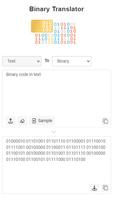 Binary Translator captura de pantalla 1