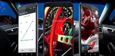 Car Dashboard Lock Screen