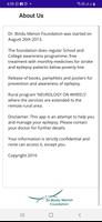 Epilepsy Help captura de pantalla 1