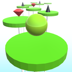 Splashy Ball: Jump on Spiky Tiles icon