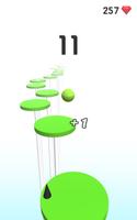 Splashy Ball: Jump on Spiky Tiles poster