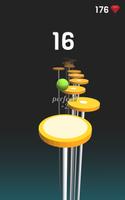 Splashy Ball: Jump on Spiky Tiles capture d'écran 1