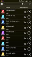 Tonos de sirena fuertes captura de pantalla 2