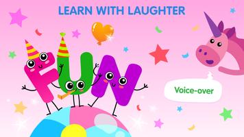 Bini kids academy reading game تصوير الشاشة 1