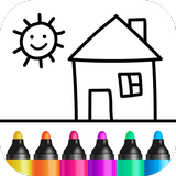 Bini Drawing for Kids Games APK