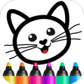 Drawing for Kids! Coloring Children Games Toddlers