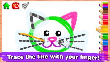 Bini Drawing for Kids Games اسکرین شاٹ 2