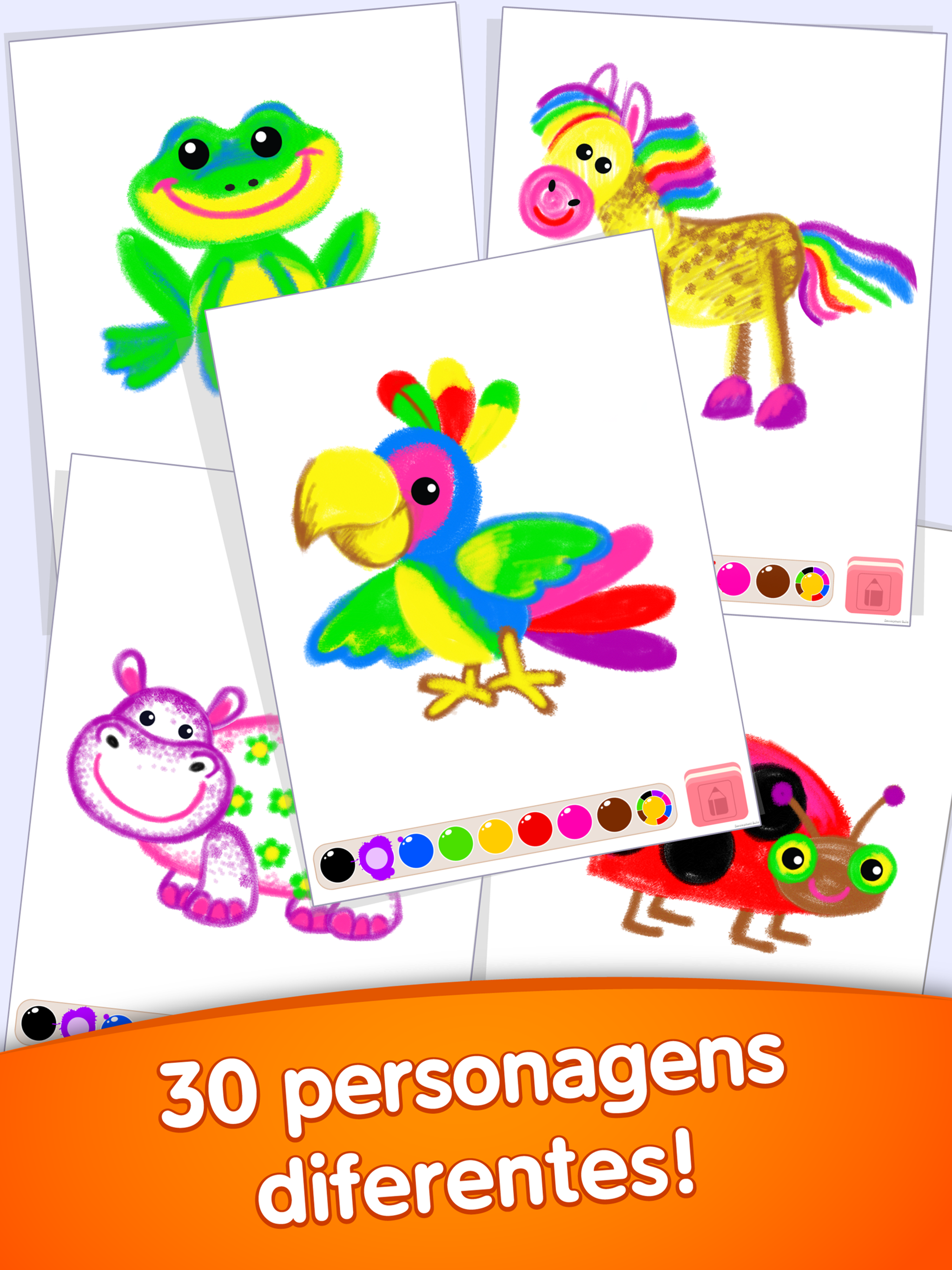 Download do APK de Bini Jogos de colorir desenhos para Android