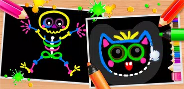 Spiele zum Malen und Zeichnen für Kleine Kinder