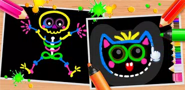 Disegni da colorare per Bambini! Giochi Educativi!