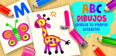 Juegos ABC Pintar niños letras