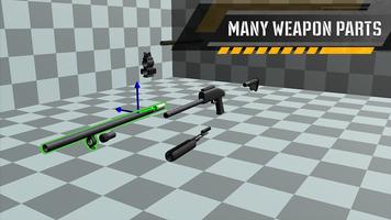 Gun Builder 3D Simulator स्क्रीनशॉट 2