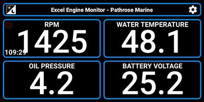 Excel Engine Monitor poster