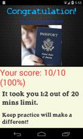 US Citizenship Test syot layar 2