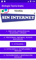 Biología Teoría Gratis Affiche