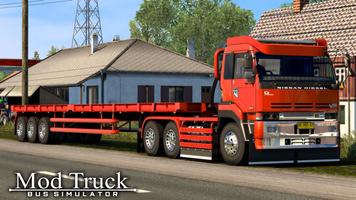 Mod Truck Bus Simulator الملصق