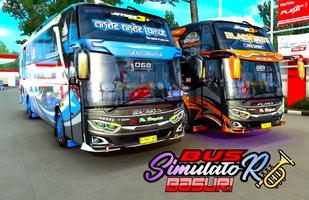 Bus Simulator Basuri Mod Plakat