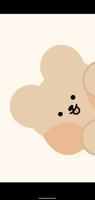 Cute bear wallpaper पोस्टर