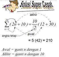 RUMUS CEPAT MATEMATIKA SMA TERLENGKAP captura de pantalla 2