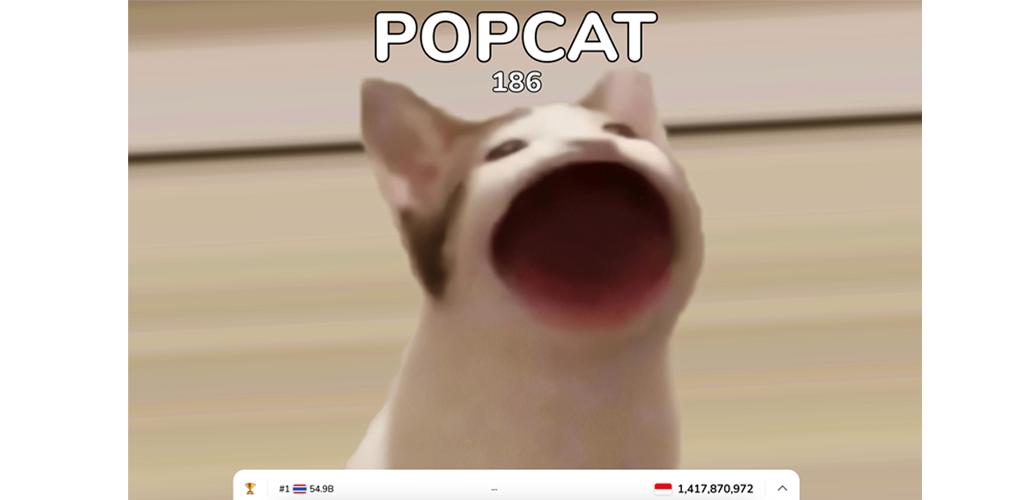 Pop cat clicker