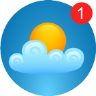 Clima hoy - Live pronóstico del tiempo Apps 2020 icono