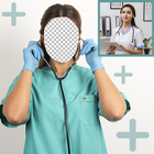 Beauty Nurse Doctor Photo Suit icône