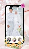 Hijab Wedding Couple Selfie screenshot 1