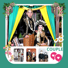 Javanese Bridal Couple Photo F icône