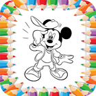 Coloring Book Mickey icon