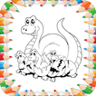 Coloring Book Dinosaur