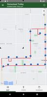 Homestead Trolley Tracker Affiche