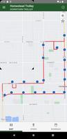 Homestead Trolley Tracker الملصق